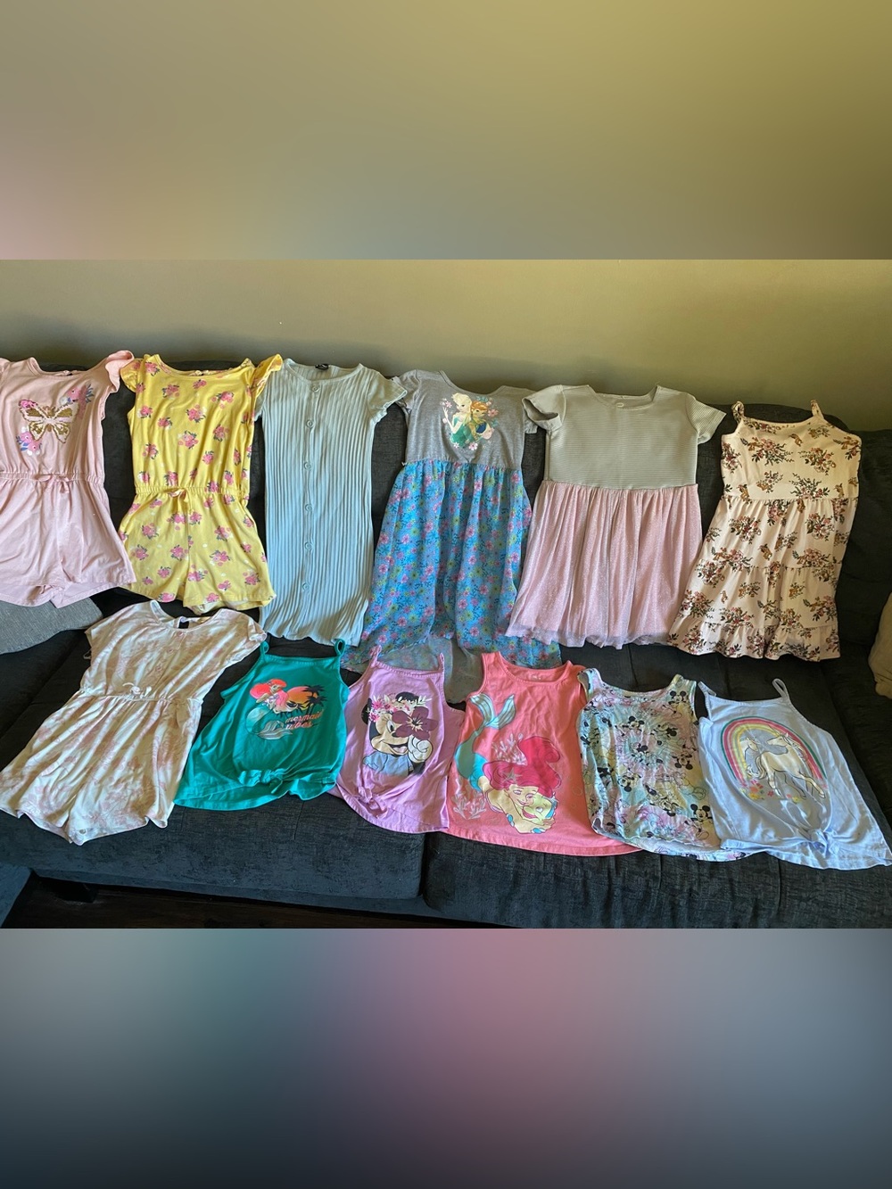 Girls 6 Tanks/Dresses